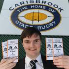 Dunedin resident James Columb gets his tickets for the test between the All Blacks and Fiji at...