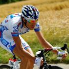FDJ-Bigmat rider Thibaut Pinot of France rides during the eighth stage of the 99th Tour de France...