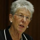 Justice Judith Potter during her summing up in the Clayton Weatherston murder trial in the High...