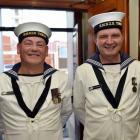 Leading seamen Brendon Tillyshort and Ian Johnstone.