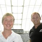 New Zealand Football head of football development Bev Priestman and New Zealand Football chief...