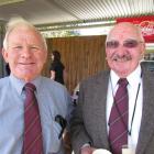 Bill Pile and Terry O'Neill, both of Oamaru.