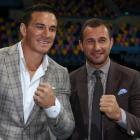 Quade Cooper and Sonny Bill Williams announce Cooper's boxing debut. (Photo by Chris Hyde/Getty...