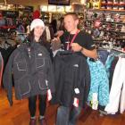 R&R Sport shop owner Mark Williams praises shop assistant Kate Long for spotting and confronting...