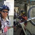 Tim Johns, of Christchurch, was one of the first lining up to have a ride at the Queenstown Bike...