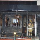 Di Lusso bar on Stuart St has been closed since an arson attack on November 30 last year. Photo:...
