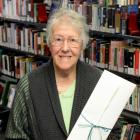 South Dunedin library advocate Anne Turvey after receiving the Dunedin Public Libraries Citation...