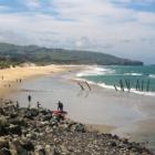 St Clair and St Kilda beaches lie at the end of South Dunedin. Photo: ODT files 
 