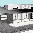 A concept design for Manuka Cottage's new headquarters, which will be built in Cornelius O'Connor...