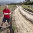 David Drayton says more needs to be done to stop four-wheel drivers causing damage to Bowenvale...