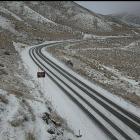 Lindis Pass earlier on Wednesday. Photo: NZTA