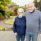 Ron and Glyn Andrew came third in the Christchurch Beautifying Association’s Spring Garden...