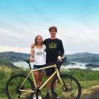  Holly Ffowcs Williams and William Hickford are riding their bikes across the country to raise...