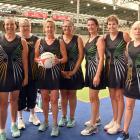 Enjoying the New Zealand Masters Games in Dunedin are the Koaki team of (from left) Judith Lunn,...