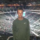 Otago Daily Times sports reporter Jeff Cheshire at the PAC-12 Basketball Tournament in the T...