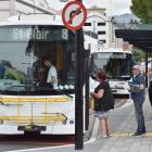 The Dunedin City Council is considering an inner city bus loop trial. Photo: ODT files