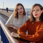 A film showcasing New Brighton’s beauty and resilience by Claudia Stewart (left) and Tabitha...