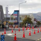 Work at the entrance to the Barrington shopping centre is expected to finish in March. Photo:...