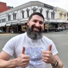 Woof! bar co-director Dudley Benson has asked the Dunedin City Council to install a rainbow...