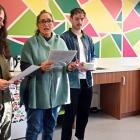 Announcing the opening of the new queer space at the University of Otago yesterday are (from left...