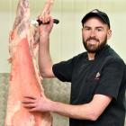 Dunedin butcher Isaac Webster has been crowned Butcher Apprentice of the Year. PHOTO: GREGOR...