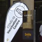 The Meridian Covid-19 vaccination centre in Dunedin yesterday. PHOTO: GREGOR RICHARDSON