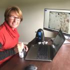 Aquaculture Solutions managing director Andrea Strang uses Techion’s new digital imaging platform...