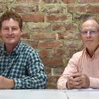 Fraser Richardson (left) and John Alexander have started a new Dunedin financial advisory firm...