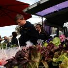 Local produce at an Otago Farmers Market stall. PHOTO: ODT FILES