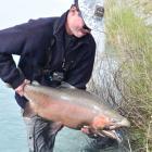 Dylan Booth bags a trout. PHOTOS: SUPPLIED