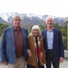 Celebrating the handing over of land to the QEII National Trust are (from left) Dick Jardine,...