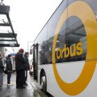 Commuters board their bus at the bus hub in Great King St. PHOTO ODT FILES