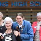 Queen’s High School first head girl Margaret Young (80) and current head girl Mereana Martin (18)...