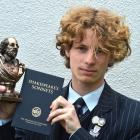 King’s High School pupil Daniel Honey (17) is upset about funding for the Shakespeare Globe...