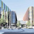 The latest concept design image for the new Dunedin Hospital buildings, supplied by the...