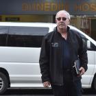 Oamaru to Dunedin shuttle driver Trevor Goodin outside Dunedin Hospital yesterday. PHOTO: PETER...