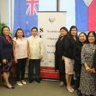 Southland Filipino Society members at the opening of its new office space in Leven 
...