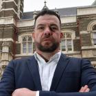 Wayne Andrews stands outside the Dunedin District Court after fighting for his freedom for over...