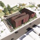 An artist’s impression of the 40-house Kāinga Ora development to be consented for Carroll St,...