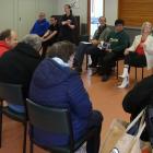 Electorate candidates gather at the Blind Low Vision NZ hall in Caversham to answer questions...