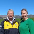 Stu and Sarah Jamieson, managers of Lake McKay Station, near Wanaka. PHOTO: SALLY RAE