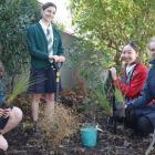 (From left) Zara Clark, Tess Sitjes, Sana Fujii and Ruby Young of St Margaret’s College were part...