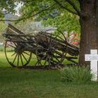 The war memorial where each casualty is remembered  with a cross and a tree. PHOTO: JOSIP BOJČIĆ