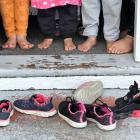 A former refugee family are waiting for a Kainga Ora home in Dunedin. Photo: Stephen Jaquiery