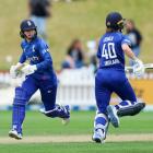 Amy Jones scored an unbeaten 92 and Charlie Dean 42 not out in an unbroken stand. Photo: Getty...