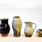 A selection of soda-fired pottery by Marion Familton. Photo: Pea Sea Art