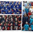 About 400 pupils from nine Dunedin primary and intermediate schools sang their hearts out during...