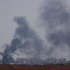 Smoke rises over Gaza after Israeli strikes on the enclave. Photo: Reuters 