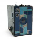 A Kodak Beau Brownie No. 2A, USA that was donated to the Museum in 1987. F87.36 gift of Lorraine...