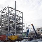 The Dunedin Health Hub, which will contain Pacific Radiology, is rising quickly to alter the...